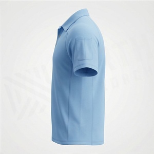เสื้อโปโลชาย แขนสั้น พิมพ์ลายตัวอักษร สวมใส่สบาย ระบายอากาศดี เหมาะสำหรับใส่ลำลอง เล่นกอล์ฟ ฤดูร้อน สีสันปรับแต่งได้ ทรงเข้ารูป - Product Image 3