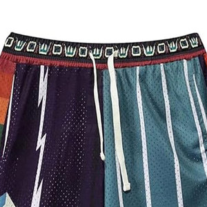 Shorts de basketball décontractés et confortables à taille mi-haute, 100 % coton, séchage rapide, haute qualité, service OEM pour les matchs d'équipe - Product Image 5