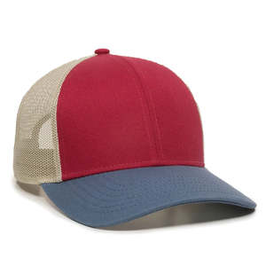 Casquette Trucker 5 Panneaux en Coton Personnalisée avec Patch en Cuir Brodé, Maille Respirante, OEM Premium, Unisexe, Colorée, Populaire pour l'Été et l'Extérieur - Product Image 1