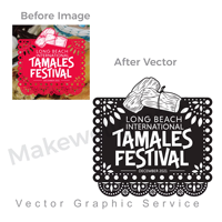 Services de création d'illustrations vectorielles rétro : conversion de logos bitmap en vectoriel, design épuré de haute qualité, livraison rapide et abordable.