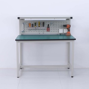 Table de travail antistatique en alliage pour atelier, ligne d'assemblage, maintenance et inspection JS-80012, tolérance de 3 % pour salle blanche - Product Image 1