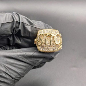 Luxury Custom Name Signet <b>Ring</b> 925 Sterling <b>Silver</b> Moissanite Iced Out Hip Hop Personalized Fashion Jewelry <b>for</b> <b>Men</b> Women - Product Image 3