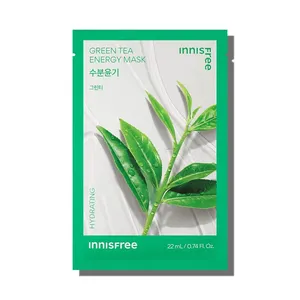 INNISFREE Feuille de masque énergétique au thé vert de haute qualité 1P Masques faciaux - Product Image 1