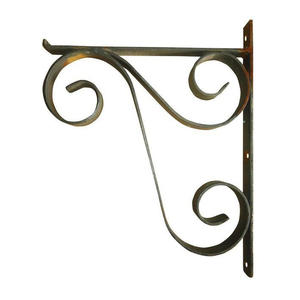 Support mural en fer forgé robuste pour pots, lanternes et cloches – Décoration de jardin - Product Image 2