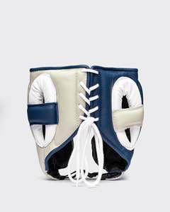 Dernier modèle de protège-tête intégral personnalisé en cuir véritable pour l'entraînement et le sparring de MMA, Muay Thai et Boxe - Product Image 2