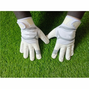 Gants de frappe en cuir blanc rembourrés, à enfiler, en tissu tricoté, unisexes, pour adultes, gants d'entraînement, fabrication sur mesure OEM, vente en gros - Product Image 5