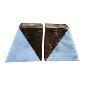 Fully Custom Made Best Selling Onyx and Marble Bookends Engraved Design ISO Certified Home Office <b>Art</b> Decoration Gift - Product Image 1