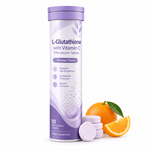 Tabletas efervescentes de L-glutatión con vitamina C, 10 unidades, para una preparación conveniente y nutrición antioxidante diaria - Product Image 4