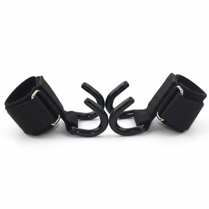 Premium Quality Heavy-Duty Eco-friendly Cotton Rod Hooks Adjustable Wrist Straps <b>Foldable</b> Support for Bodybuilding <b>Benches</b> Rack - Product Image 1