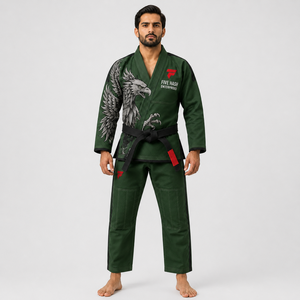 Uniforme de jiu-jitsu haute performance conçu pour un confort léger, une flexibilité et une durabilité durables pendant la compétition - Product Image 1
