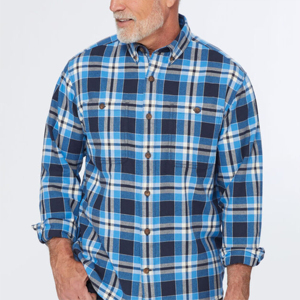 Camisas de Franela de Otoño de Diseño Premium Personalizadas para Hombre, Cómodas, 100% Algodón, Secado Rápido, Transpirables, Estilo Safari, Más Vendidas, 220g - Product Image 6