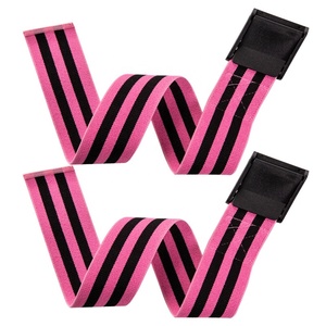 BFR Occlusion <b>Bands</b> Set of 2 Blood Flow Restriction Straps with Buckle Loop for Arm & Leg Workout <b>Exercise</b> <b>Bands</b> - Product Image 6