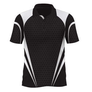 Chemises de golf personnalisées pour hommes, en polyester, avec impression par sublimation, vêtements de travail, t-shirt polo - Product Image 1