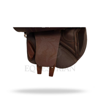 Selle d'équitation en cuir pour enfants de 15 pouces, modèle anglais