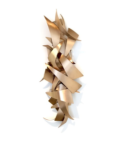 Grande Décoration Murale Métallique Moderne Argentée pour Intérieur, Art Mural en Métal Personnalisé Style Campagne avec Cadre Suspendu - Product Image 5