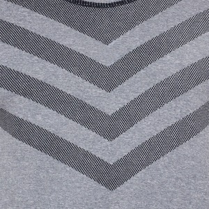 Débardeur en tricot gris à imprimé géométrique pour homme, col rond, séchage rapide, sportif, sans manches, pour la salle de sport et l'entraînement - Product Image 5