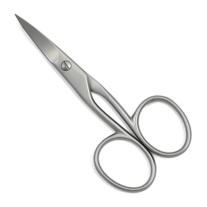 Premium Quality German Stainless CE Certified Left Hand Use Strong Nail Cutting <b>Scissors</b> Curved Blade Very Sharp <b>Cuticle</b> <b>Scissor</b> - Product Image 1