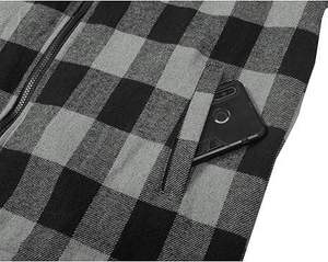 New Fashion Mens <b>Flannel</b> <b>Jacket</b> High Quality Comfortable Warm Windproof Breathable Hooded Fleece <b>Jacket</b> - Product Image 4