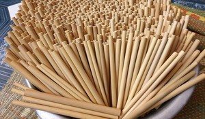 Pailles en bambou écologiques très vendues |   Pailles à boire réutilisables 100% naturelles pour les fêtes, export en vrac au Vietnam - Product Image 5