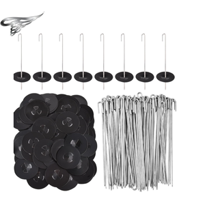 Clips de fixation pour garde d'oiseaux pour panneau solaire 60 paquets de clips de protection de créature en acier inoxydable de 38mm pour clôture à oiseaux à l'épreuve des écureuils - Product Image 6