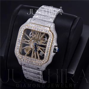 Wholesale Supply Moissanite Diamond <b>Watch</b> <b>for</b> Men Luxury Iced Out Wristwatch with Durable Construction Available At Best Price - Product Image 4