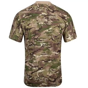 เสื้อยืดแขนสั้นลายพรางสำหรับผู้ชาย แห้งเร็ว ทรงปกติ คอกลม สไตล์ลำลอง พิมพ์ลาย ผ้าถักโพลีเอสเตอร์ - Product Image 5