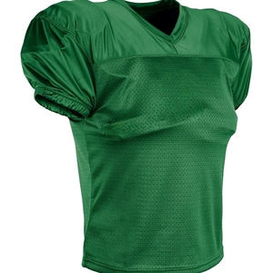 Camiseta de Fútbol Americano para Hombre, Cuello en V, Manga Corta, Color Azul Claro, Malla Transpirable, Ajuste Atlético, Número 1 con Impresión Frontal - Product Image 5