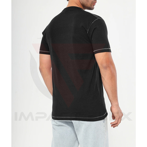 เสื้อยืดคอตตอนเนื้อนุ่มพรีเมียม ขายส่ง ผลิตจากผ้าที่เป็นมิตรต่อสิ่งแวดล้อมและยั่งยืน เสื้อผู้ชาย ผลิตโดย Impact Flex Apparel - Product Image 3