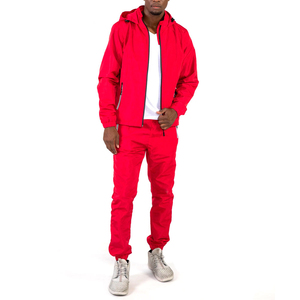 Custom Logo Men’s Windbreaker <b>Suit</b> – High-Performance Waterproof and Breathable Sportswear for All Seasons - Product Image 1