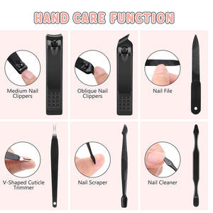 High Quality Stainless Steel Rose Gold Plated Manicure Tool Set Dead Skin Cuticle Pusher Pedicure Nail Art Tool Set - Product Image 3