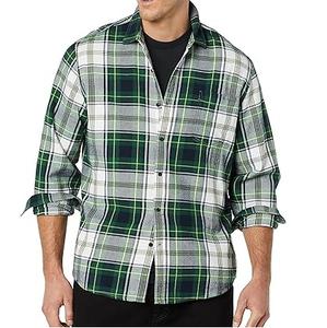 Camisa de Franela de Algodón Casual para Hombre, Nueva Colección 2026, Hecha a Medida, Color Inalterable, Ideal para Motociclismo - Product Image 1