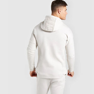 เสื้อฮู้ดผู้ชายทรงเข้ารูป ผ้าฟลีซ ราคาส่งจากโรงงาน ผู้ผลิตเสื้อฮู้ดออกกำลังกาย ผู้ผลิตเสื้อฮู้ดลำลองสำหรับผู้ชาย - Product Image 6