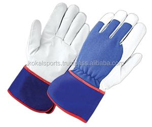 Gants de sécurité à usage industriel en cuir de chèvre de qualité supérieure KOKAL KS-2563 7 oz fonction anti-coupure et antidérapante - Product Image 4