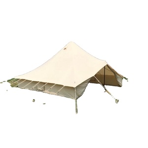 Tente murale en toile de pique-nique pour fête, Structure de poteau de crête, toile médiéval imperméable, tente de Camping en plein air, tente de soulagement - Product Image 6