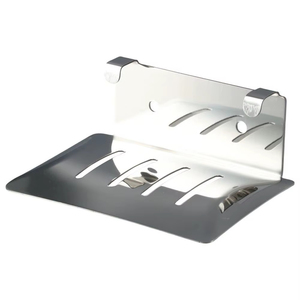 Professional Stainless Steel Good Quality Toilet <b>Drain</b> Soap Box 11.8 8.3 4.3 CM Silver Black Punch-free Soap Holder <b>Bathroom</b> - Product Image 2