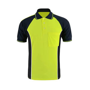 T-shirt polo réfléchissant haute visibilité CLASSICAL TRENDS, 100 % polyester, personnalisable, pour la sécurité, le travail et la construction, unisexe, CE - Product Image 4