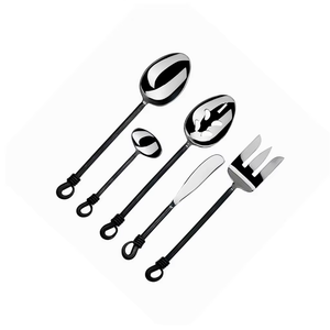 Classics Tableware Cutlery Set Unique Design Metal Kitchen Tool <b>Flatware</b> Set for Wedding in Bulk Good Price - Product Image 2