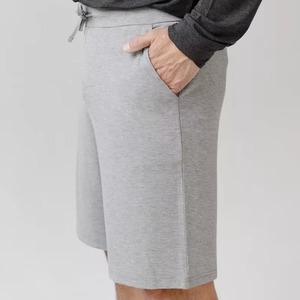 Pantalones Cortos Deportivos para Hombre, de Poliéster/Algodón, Diseño Sólido, con Cordón Ajustable, Antiarrugas, para Gimnasio, Casa, Playa, Fitness, Casual - Product Image 6