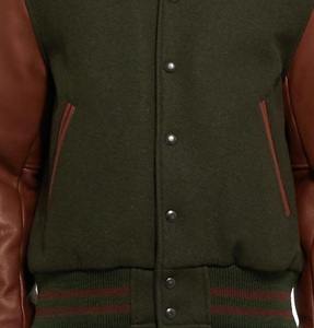 <b>Varsity</b> <b>Jackets</b>, Custom Satin Baseball <b>Jackets</b>, <b>Bomber</b> <b>Jackets</b> College Baseball <b>jacket</b> for <b>men</b> - Product Image 3