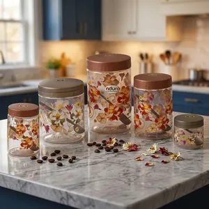 Frasco de Plástico Transparente Cilíndrico NDURO SS4701, Libre de BPA, Apto para Alimentos, Ecológico, Envase para Tabletas y Píldoras con Tapa de Rosca - Product Image 2