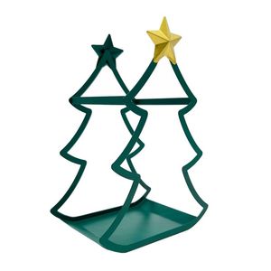 X mas <b>Tree</b> Matte Black Christmas <b>Tree</b> Shaped for Easter Christmas Tray Decorations Including Blank Sublimation - Product Image 1