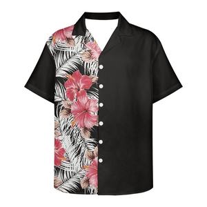 Camisa de Playa Extra Grande para Hombre, Estilo Hawaiano, Holgada, Informal, con Botones, Manga Corta - Product Image 4