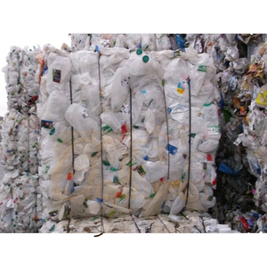 ขวดพลาสติก HDPE, เครื่องจ่ายพลาสติก ฯลฯ  แบบคละสี  แบบมัดเป็นก้อน - ขยะพลาสติกสำหรับรีไซเคิล - Product Image 4
