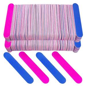 Lime à ongles à grain fin et grossier pour une finition parfaite Lime à ongles durable en émeri pour manucure et pédicure - Product Image 1
