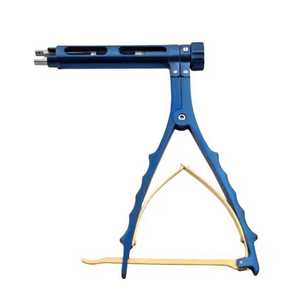 Outil de compression manuel à 2 tiges Persuader en acier inoxydable allemand certifié CE, kit chirurgical orthopédique pour la chirurgie de la colonne vertébrale en milieu hospitalier - Product Image 5