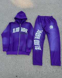 Conjunto Deportivo Urbano para Hombre, Sudadera con Paneles en Contraste y Pantalones, Fabricante de Ropa Personalizada - Product Image 5