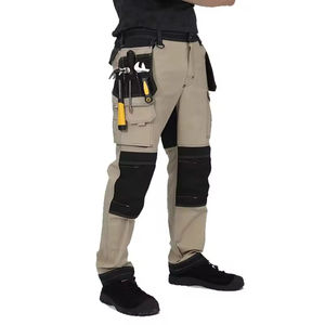 Pantalones de Trabajo Transpirables de Alta Calidad para Hombre, Pantalones Cargo con Bolsillos para Herramientas, Fabricación de Pantalones Industriales OEM ODM - Product Image 1