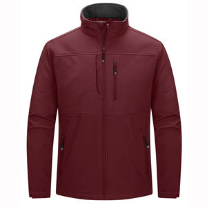 Vornex Industry New Softshell <b>Jacket</b> Stretch Stand Collar Outdoor Warm Outerwear Bulk Supplier Custom Workwear Sourcing Factory - Product Image 1