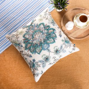 Decorative <b>Throw</b> Pillow <b>Cover</b> Soft Cotton Embroidered Cushion <b>Cover</b>, Couch <b>Sofa</b> Living Room Pillow Case 18 X 18’ - Product Image 3