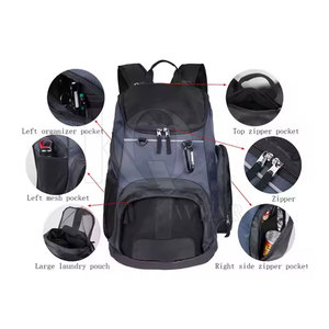 Bolsa de Baloncesto Profesional Ligera con Múltiples Compartimentos, Capacidad de 50-70L, para Entrenamiento, Práctica, Viajes y Juegos - Product Image 6